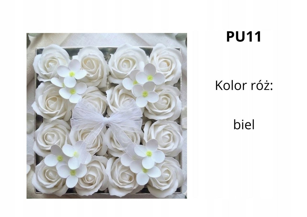 Mydlany Flower Box Prezent na Każdą Okazję
