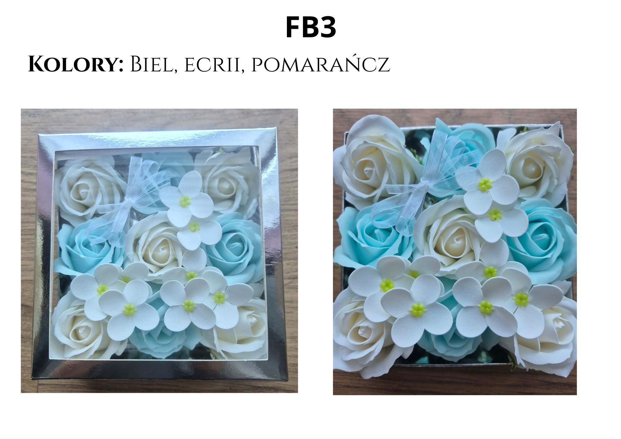 Flower Box w pudełku 9 róż