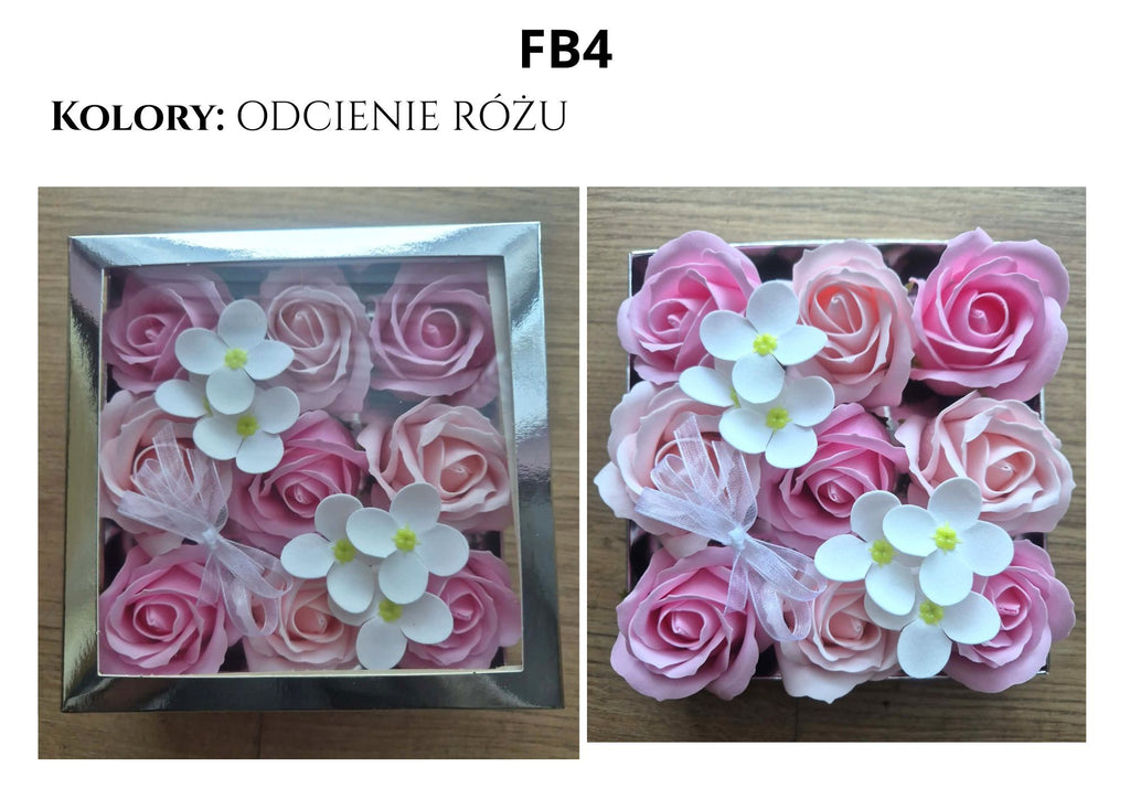 Flower Box w pudełku 9 róż
