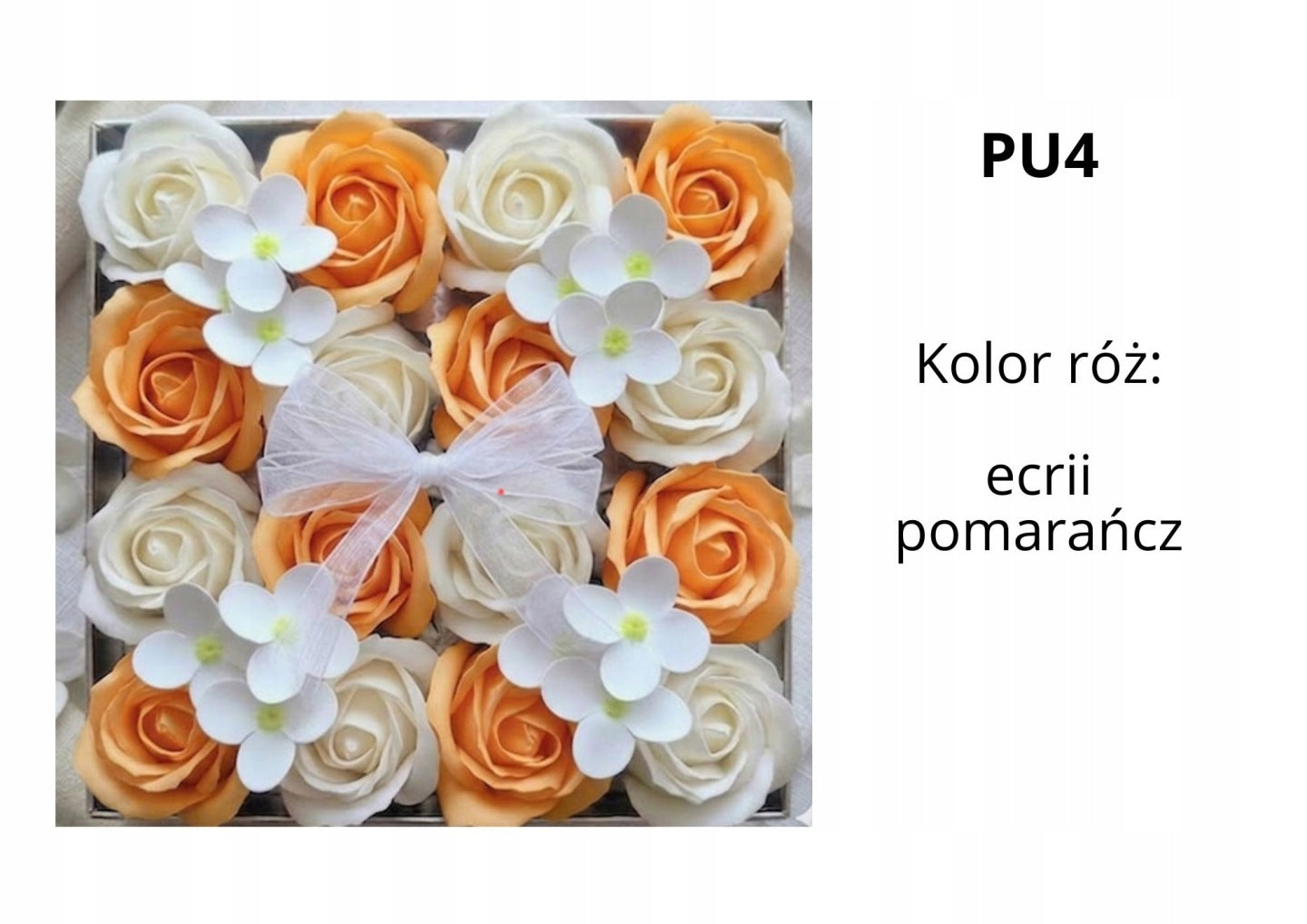 Mydlany Flower Box Prezent na Każdą Okazję