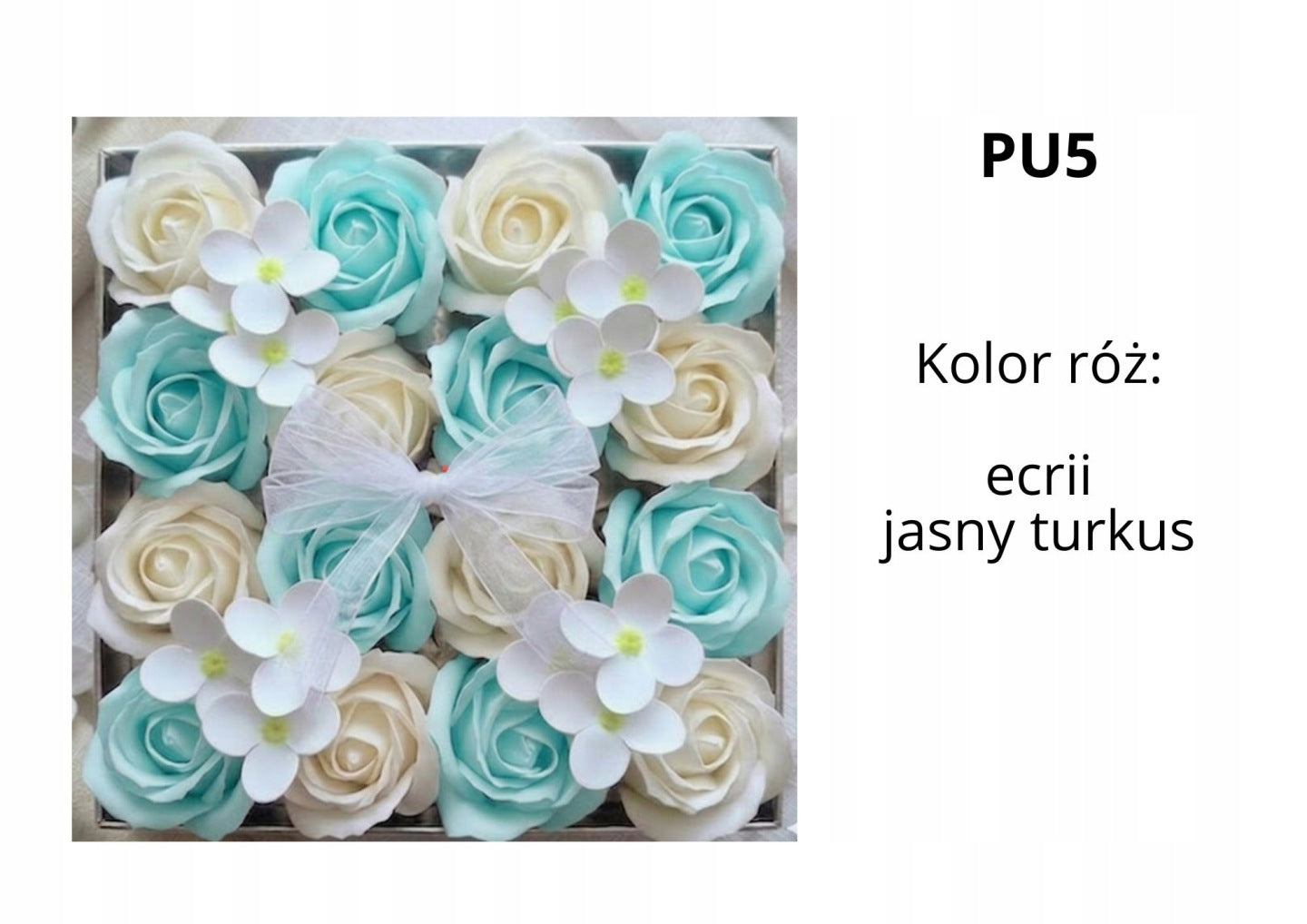 Mydlany Flower Box Prezent na Każdą Okazję